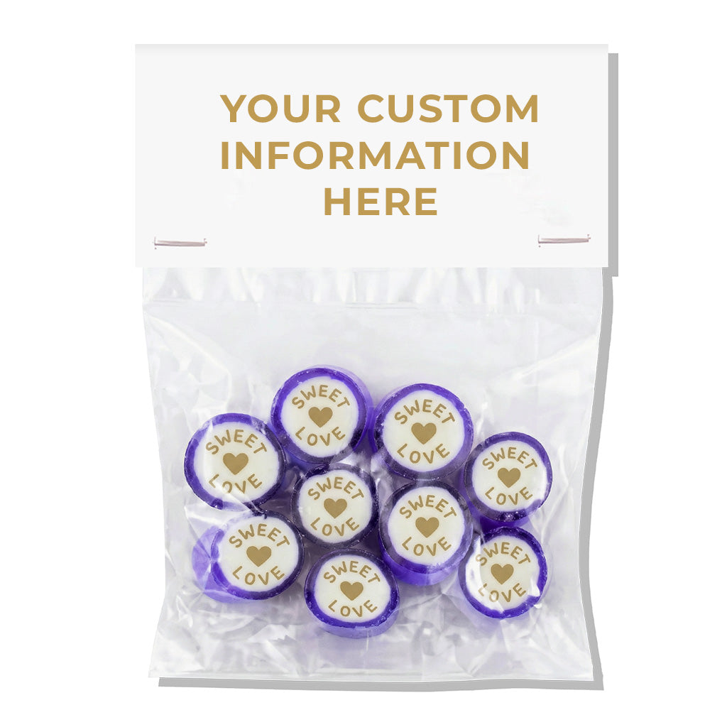 Header card - candy bag